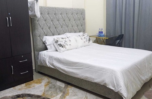 Mussafah Apartment | Escape to comfortn 2-bedroom apartment with WiFi, AC in fabulous Abu Dhabi