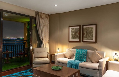 Palm Jumeirah Apartment | Lux Hideaway in Anantara| Burj AlArab & Sea Views