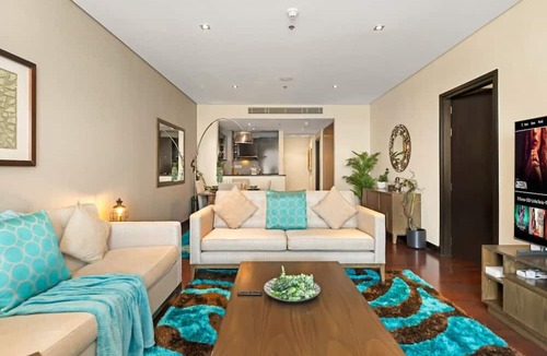 Palm Jumeirah Apartment | Lux Hideaway in Anantara| Burj AlArab & Sea Views