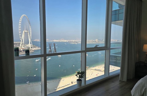 Jumeirah Beach Residence Apartment | Beachfront, 250° view, private beach, high floor