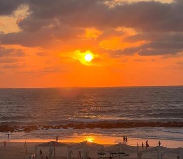 Haifa Apartment | Luxury apartment on the beach with sea view by Almog Beach Haifa