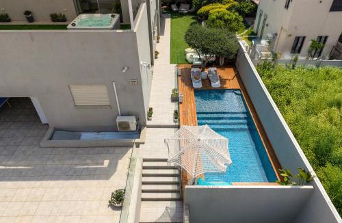 Hadera Villa | Olga Resort- Luxury Villa with Private Pool & Jacuzzi Steps from the Beach