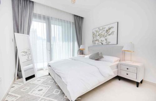 Trade Center Apartment | Luxe 3BR APT at downtown views With Burj Views