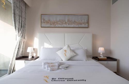 Al Raha Beach Apartment | Stylish 2BR Sea View Balcony - Al Raha Beach