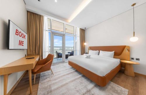Jumeirah Village Triangle Apartment | Free housekeeping visits during your stay - StayShort - Stunning Studio in JVT Sleeps 2 with Balcony
