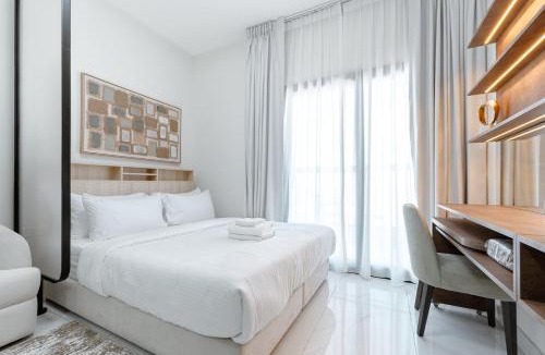 Jebel Ali Apartment | Cozy Studio at Equiti Gates Prime Jabel Ali