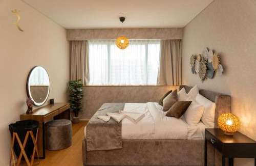Al Raha Beach Apartment | 1BR Muneera Island Haven - Al Maha Serene Escape
