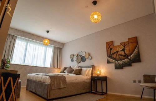 Al Raha Beach Apartment | 1BR Muneera Island Haven - Al Maha Serene Escape