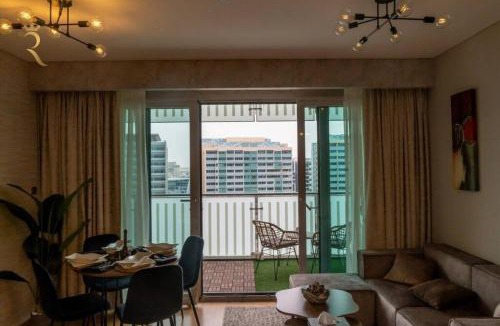 Al Raha Beach Apartment | 1BR Muneera Island Haven - Al Maha Serene Escape