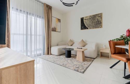 Jebel Ali Apartment | Modern 1BR Near Metro with Pool Gym & Balcony