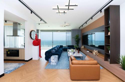 Ajman Apartment | Coastal 3BR Retreat in Seaside Hills Sea View