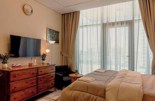 Discovery Gardens Apartment | Brand New Modern Studio, Near Metro, Al Furjan