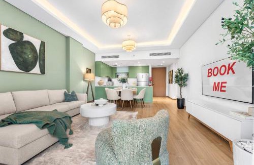 Al Wasl Apartment | Free housekeeping visits during your stay - StayShort - Bright 2 Bedroom in Citywalk Central Park that Sleeps 6 with Balcony!