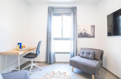 Nahariya Apartment | Vibrant Seaside Stay with Balcony