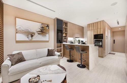 Beach & Coast Apartment | Luxury Studio in a Beachfront Building Direct Beach Access, Sharjah