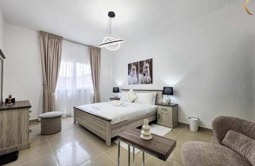 Abu Dhabi Apartment | Al Reef 1BR - Stylish Urban Chic Escape