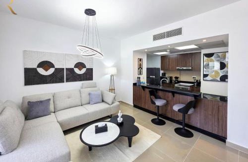 Abu Dhabi Apartment | Al Reef 1BR - Stylish Urban Chic Escape