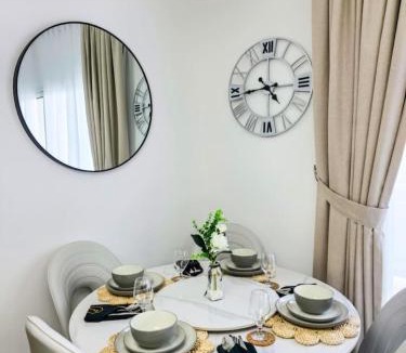 Abu Dhabi Apartment | Al Reef 1BR - Stylish Urban Chic Escape