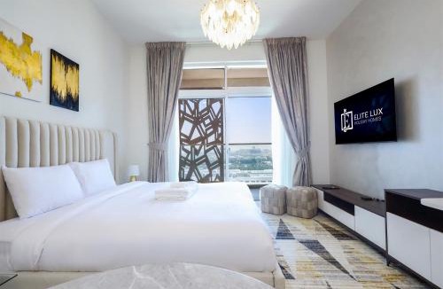 Al Barsha Apartment | Elite LUX Holiday Homes - Jewelz Residences Studio in Arjan, Dubai