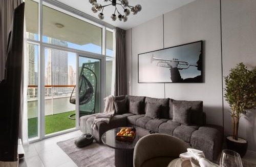 Business Bay Apartment | Gogoto6 2BR Super Premium Canal & Burj Khalifa View