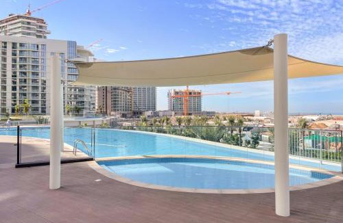 Mina Al Arab Apartment | FIRST CLASS Studio Beach View Living Bliss