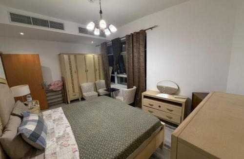 Sharjah Hostel | A luxurious room with a breathtaking view