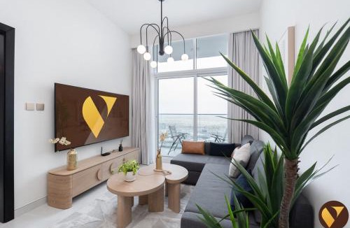 Al Barsha Apartment | Vogue Vacation Homes, Arjan Skyz by Danube near Miracle Garden, One Bedroom Apartment with Balcony, City and Garden View, Access to all Amenities