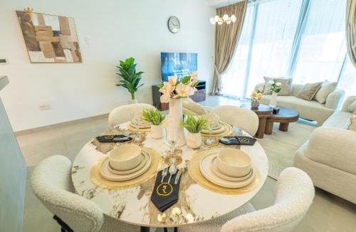 Al Raha Beach Apartment | Stylish 2BR Stay - Elegant Al Raha Haven Escape