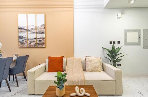 Masdar City Apartment | Fully Furnished 1 BDR in Masdar City - 5 min to Airport - 10 min to Yas Mall, Ferrari World, Sea World