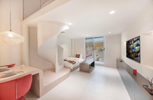 Jumeirah Village Apartment | Stylish Studio Loft with Outdoor Patio in JVC