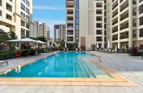 Dubai Apartment | Bright 1BR with Balcony Creek Beach Access