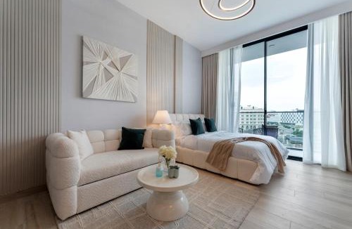 Al Barsha Apartment | Oxford Gardens Premium Studio with Cinema & Game Room