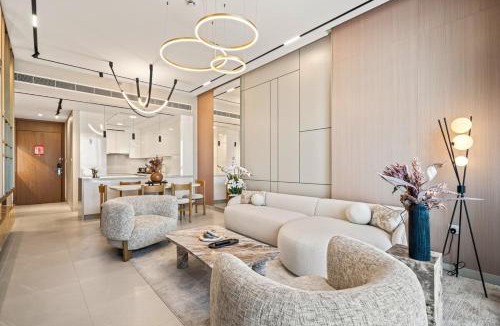 Al Safa Apartment | Serene Waterfront Gem UPSCALE