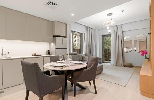 Dubai Apartment | Elegant 1BR at Lotus Creek Beach Lagoon Living