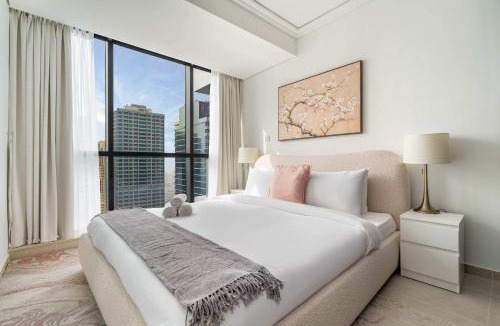 Jumeirah Lake Towers Apartment | Free housekeeping visits during your stay - StayShort - Stylish 2-Bedroom in JLT That Sleeps 6 Comfortably