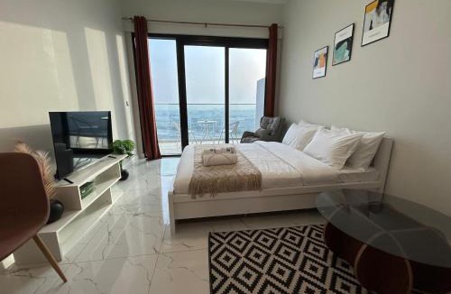 Jebel Ali Apartment | Spacious 1BR - Alexis Tower 1 - Close to Metro