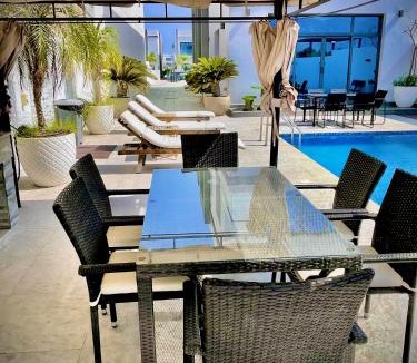 Sharm Villa | Al Dana Palma Villa - Luxury 4-bedroom villa with Heated Pool & Mountain Sea View
