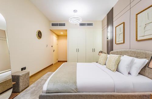 Dubai Apartment | Elegant Oasis - 15 min to Burj Khalifa and Aiport - 1 BDR - 4 pax