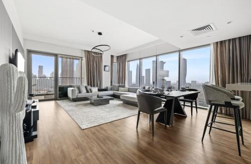 Za'abeel 2 Apartment | Luxury 2BR Walk-In Closet Full Burj Khalifa View