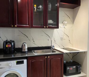 Al Hamra Village Apartment | Breeze Studio & Golf view, pool, gym & identity renew