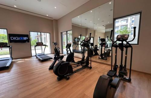 Madinat Zayed Apartment | Vogue Vacation Homes, Creek Beach Rosewater Waterfront Living close to Downtown, Burj Khalifa and Dubai mall, Two Bedroom Apartment with Balcony and Vibrant Community View, Private Manmade Beach, Access to all Amenities