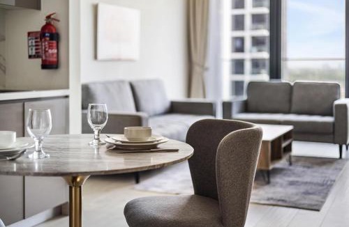 Nad Al Sheba Apartment | 1BR Azizi Riviera 44 City Skyline View