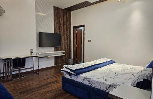 Ajman Villa | Anushthan Villa a private serviced villa for events and staycation with luxury views of garden and fountain pool in UAE