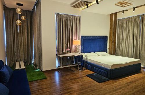 Ajman Villa | Anushthan Villa a private serviced villa for events and staycation with luxury views of garden and fountain pool in UAE