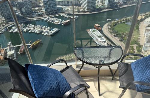 Jumeirah Beach Residence Apartment | Sparkle Towers by Swarovski - Dubai Marina - High Floor - Beach Resort Sunset view