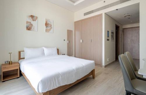 Jadaf Apartment | Cozy studio Pet Friendly Pool, Gym, Water Near Downtown