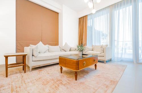 Al Safa Apartment | Escape24 Elegant 2BR with Canal view near Safa Park