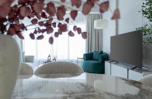 Dubai Apartment | Nasma Luxury Stays - Sky-High Serenity in Stylish 2BR Retreat