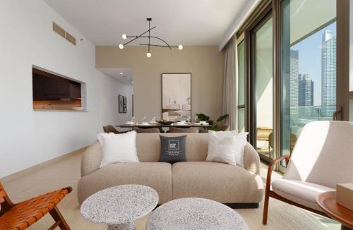 Bur Dubai Apartment | Elite Escape - 3 BHK Burj View & Dubai Mall Access