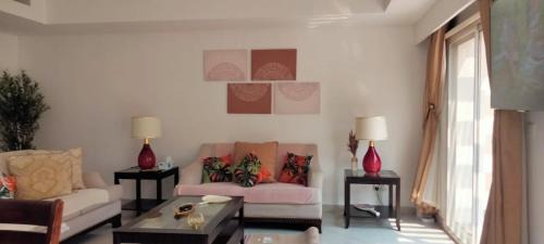Al Hamra Village Villa | Spacious, Cozy Villa with Pool Access